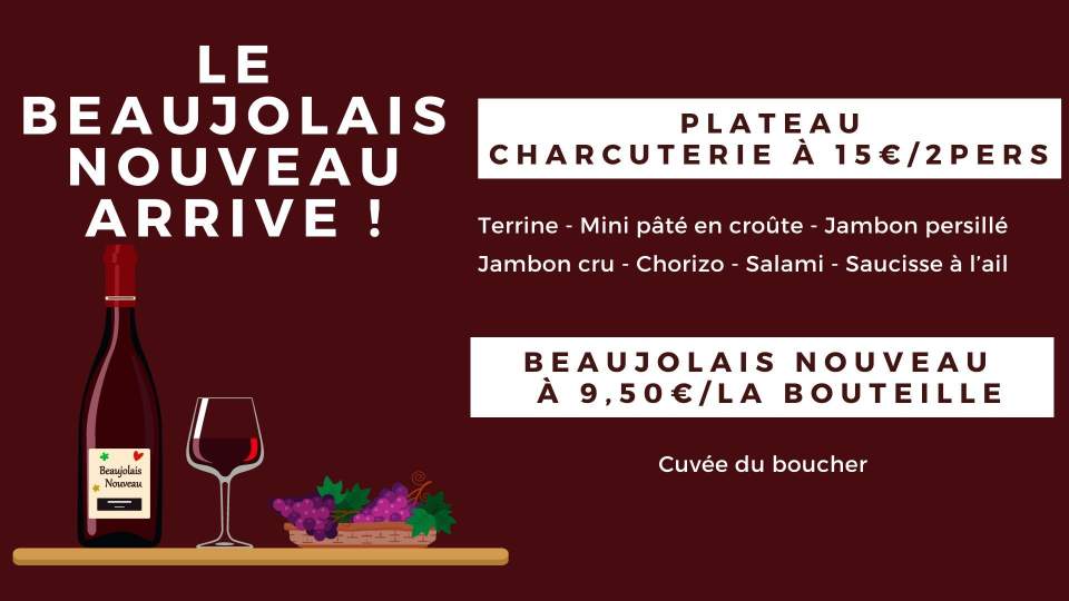 Fêtez le beaujolais nouveau