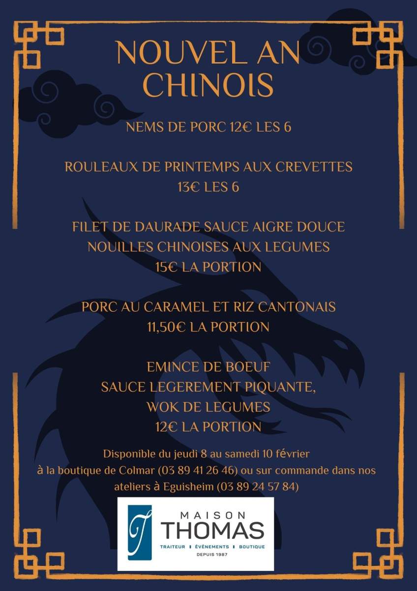 Nouvel An Chinois 2024